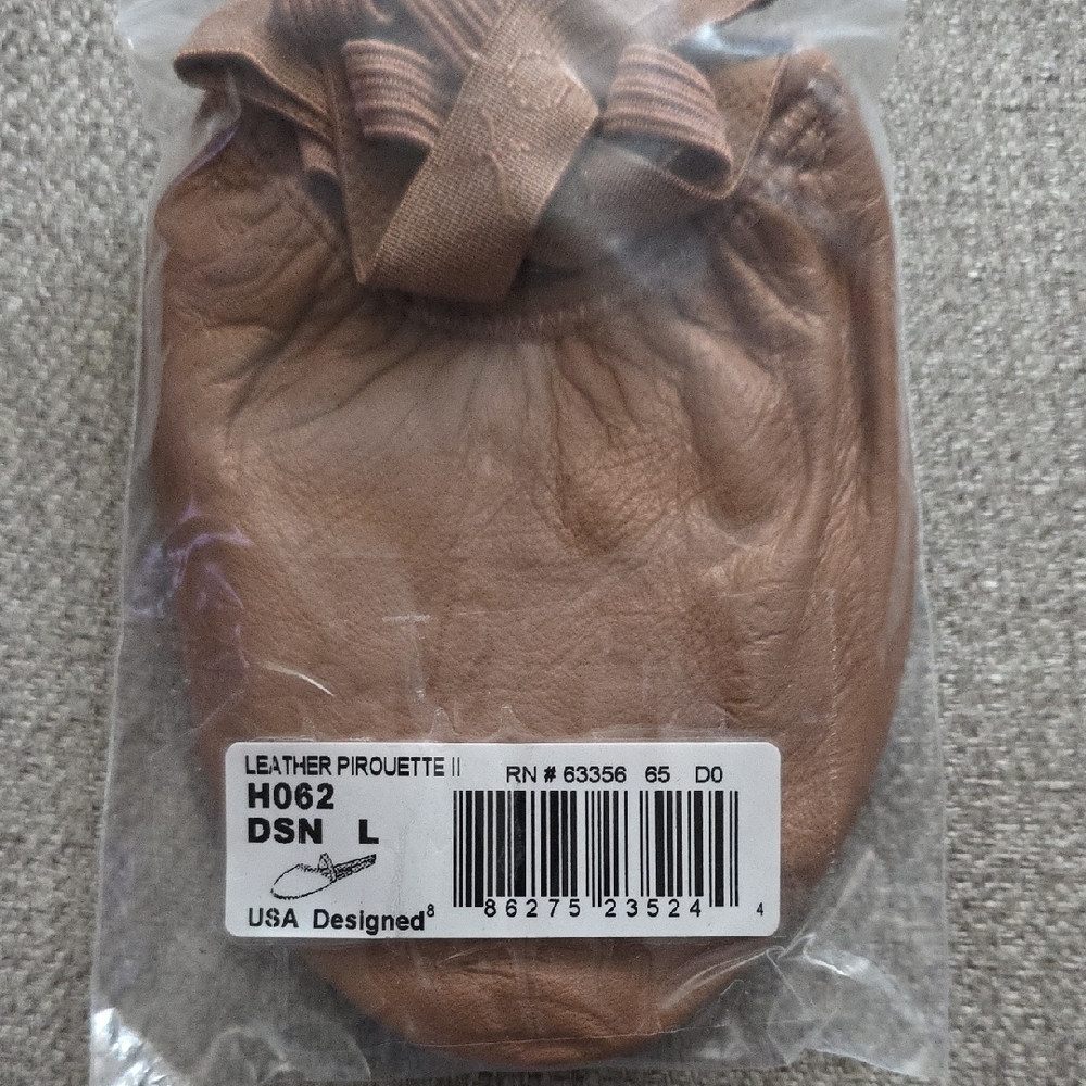 Capezio Tan Leather Dance Shoe